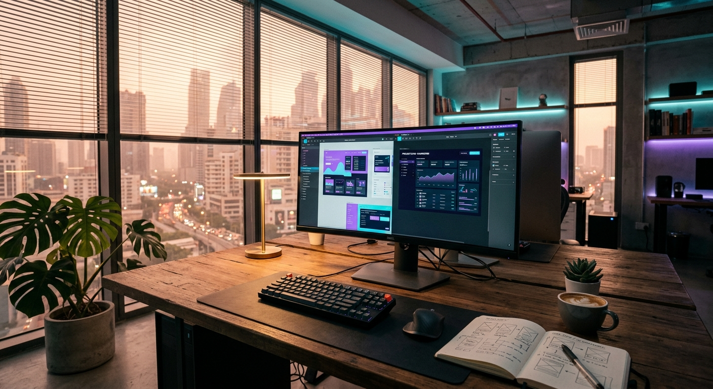 Chiti Technologies studio workspace
